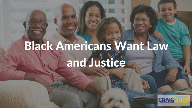 A Call for Law and Justice from Black Americans.