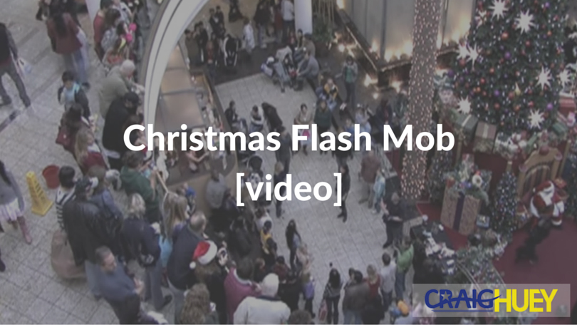 Holiday Flash Mob Extravaganza