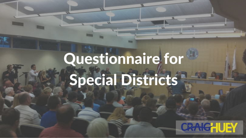 Survey for Special District Candidates