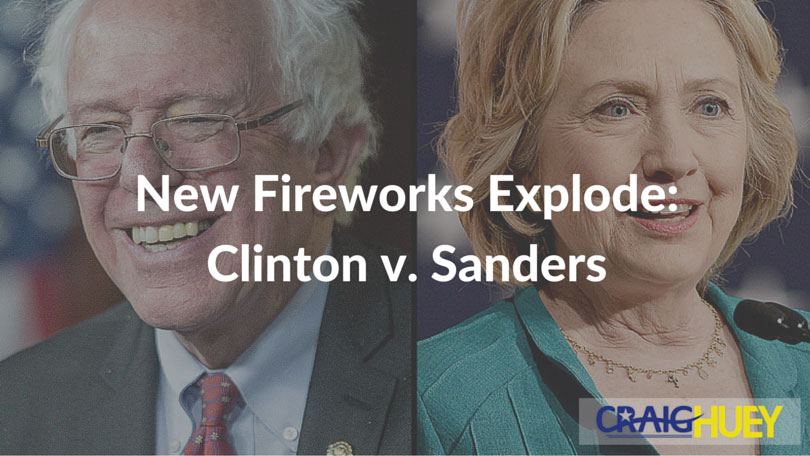 Fresh Fireworks Erupt: Clash Between Clinton and Sanders.