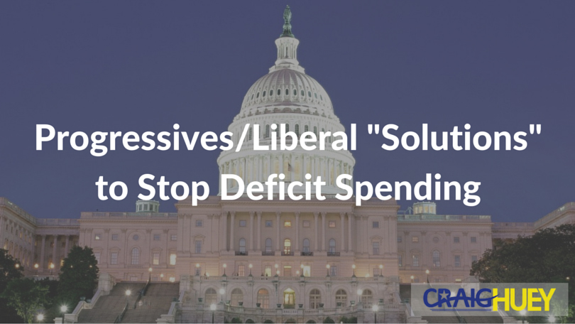 Progressive and Liberal Approaches to Curtail Deficit Expenditure