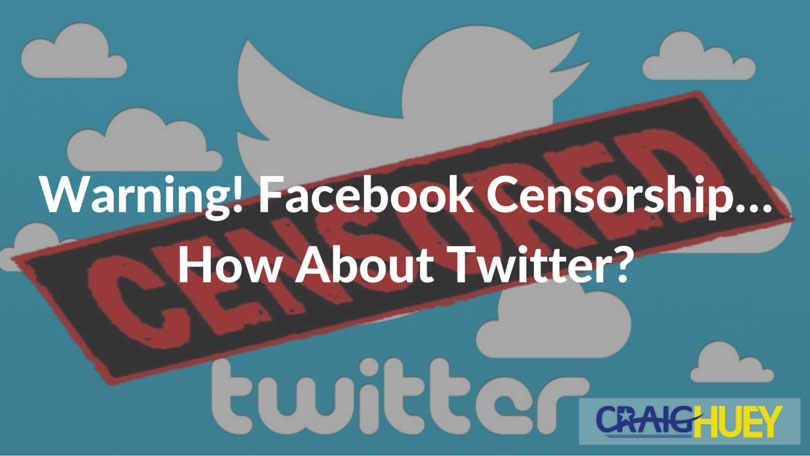 Caution! Facebook Content Control: What About Twitter?