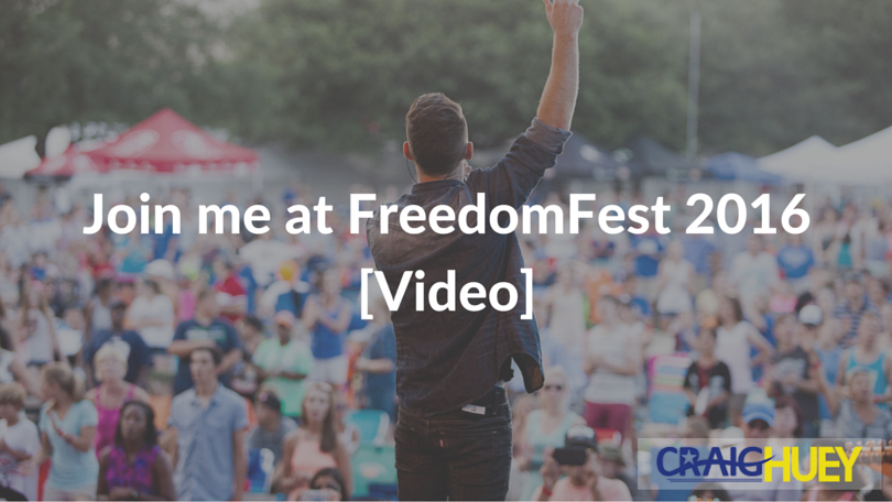 Participate with me at FreedomFest 2016