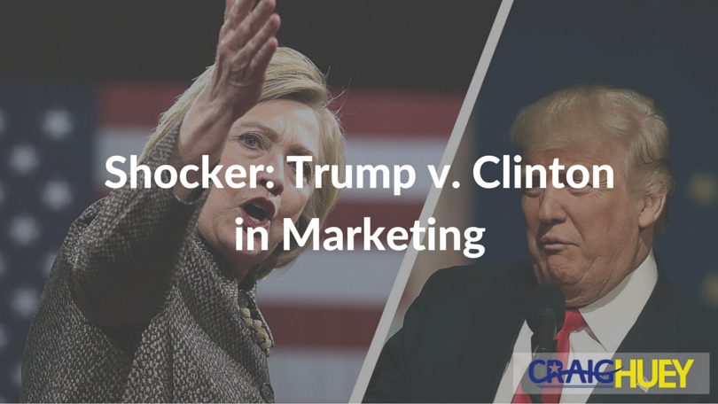 Surprise: Trump vs. Clinton in Advertising