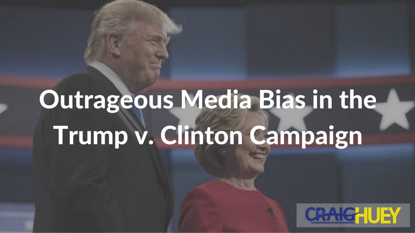 Appalling Media Partiality in the Trump vs. Clinton Campaign
