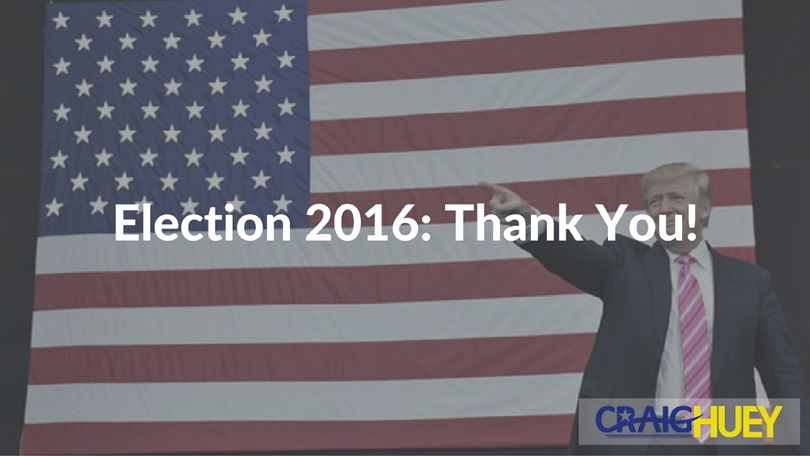 2016 Election: Gratitude!