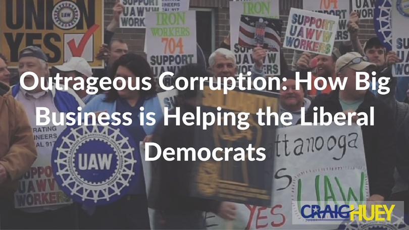 Flagrant Corruption: How Corporate Giants are Assisting the Democrats on the Left