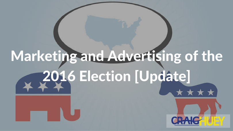 Promotion and Advertising during the 2016 Election