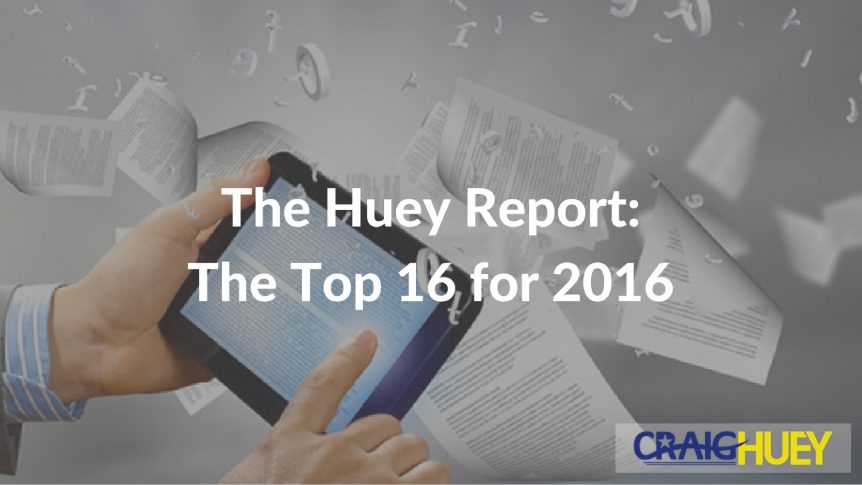 The Huey Alert: The Leading 16 of 2016