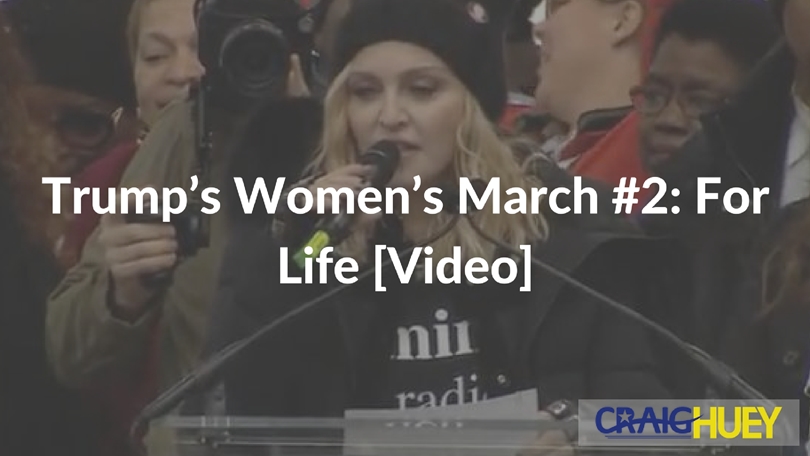 Trump's Women's March #2: Advocating for Life