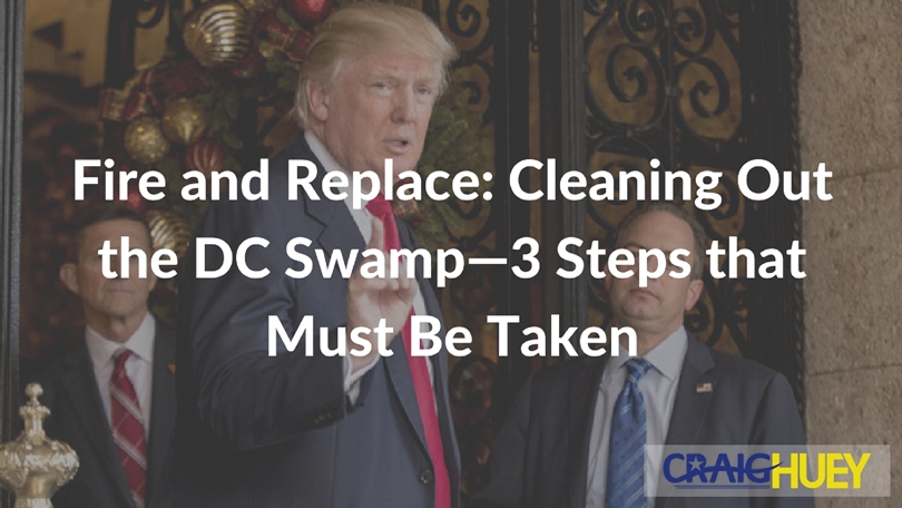 Dismiss and Substitute: Purging the DC Swamp—3 Essential Steps to Implement
