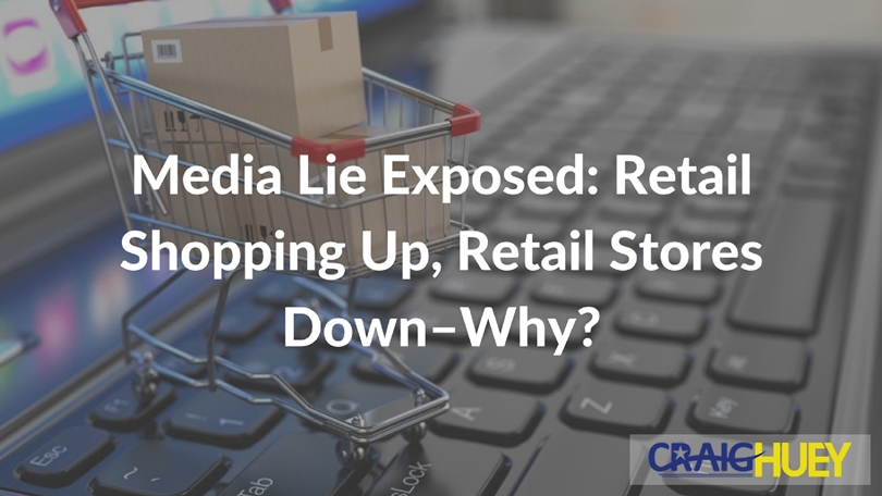 Exposed Media Falsehood: Rise in Retail Shopping, Decline in Retail Stores—What's Behind It?