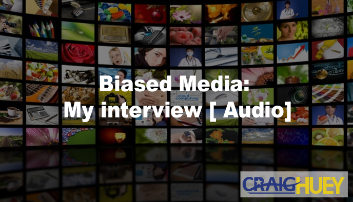 Craig interview on biased Media