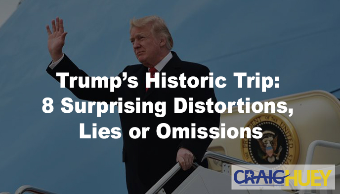 Trumps historic trip