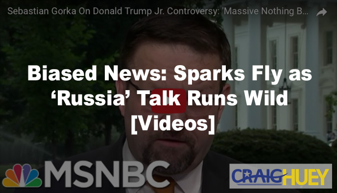 Tensions rise as discussions about Russia intensify.