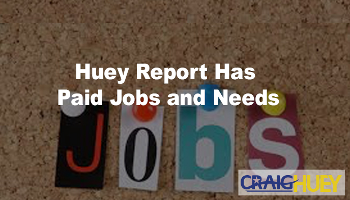 The Huey Alert Offers Paid Employment Opportunities and Requires Assistance.