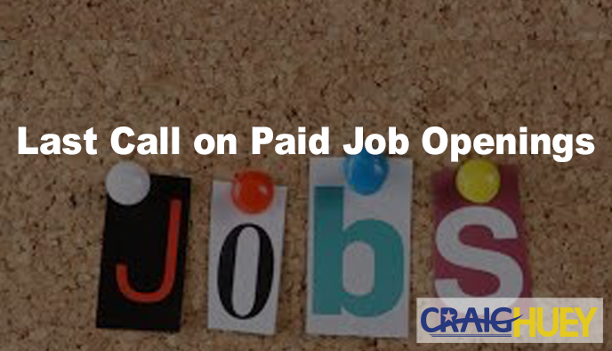 Final Opportunity for Available Job Positions.