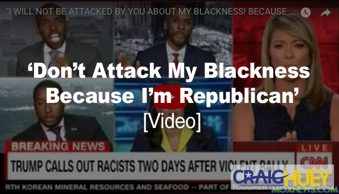 "Don't Criticize my black identity just because I identify as a Republican."