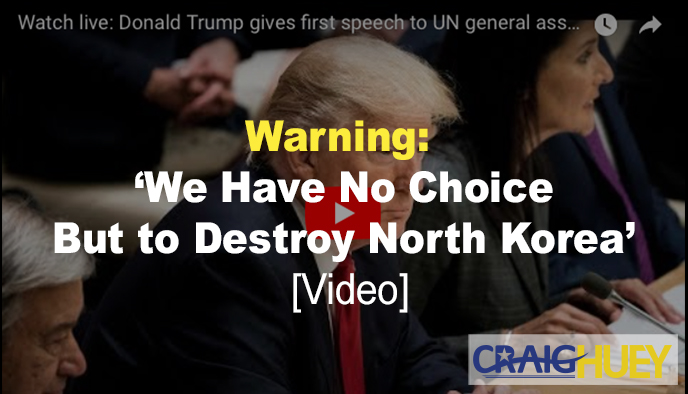 Alert: 'No Option Except to Eliminate North Korea'