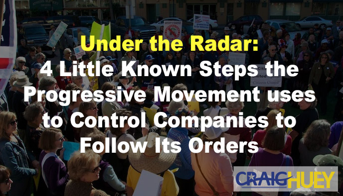 Flying Below the Radar: Four Lesser-Known Measures the Progressive Movement Takes to Influence Companies to Comply with Its Directives.