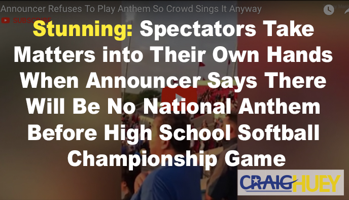 National anthem in a tournament