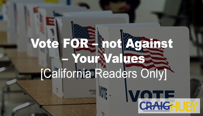 Vote for values