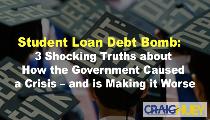 The Student Loan Debt Crisis: Unveiling 3 Startling Realities of Government Involvement and Aggravation of the Problem
