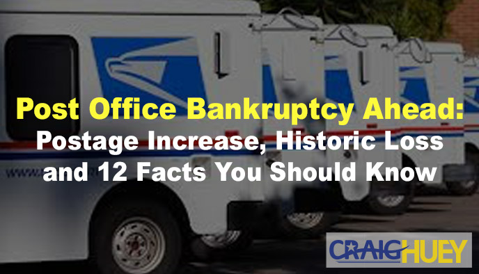 Bankruptcy is ahead in the post office