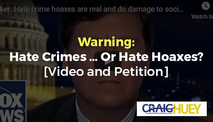 Hate Crimes or Hoaxes