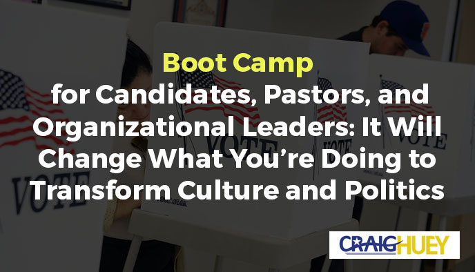 Training Program for Candidates, Clergy, and Organizational Leaders: A Game-Changer for Transforming Culture and Politics.