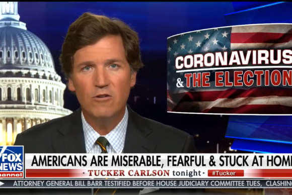 Fox News is broadcasting regarding corona virus