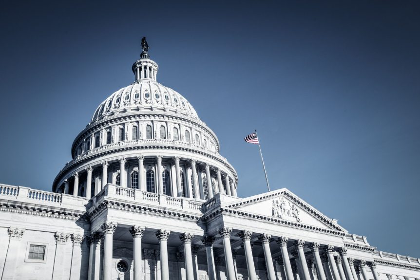 US Capitol: is the iconic seat of American government, symbolizing democracy and housing the legislative branch in Washington, D.C.