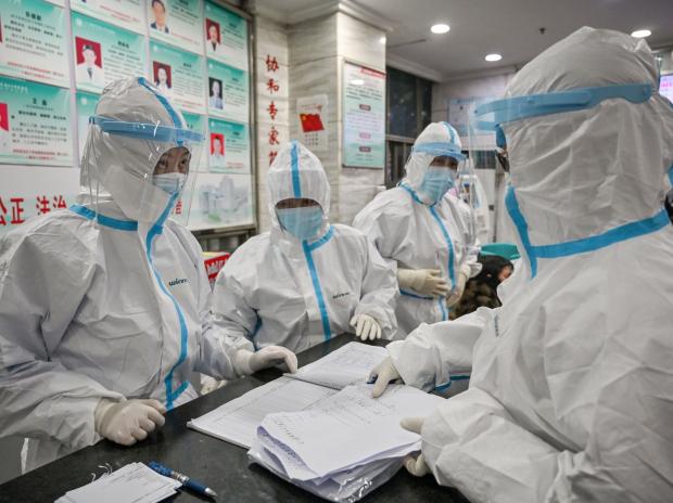 Doctors are using PPE kit