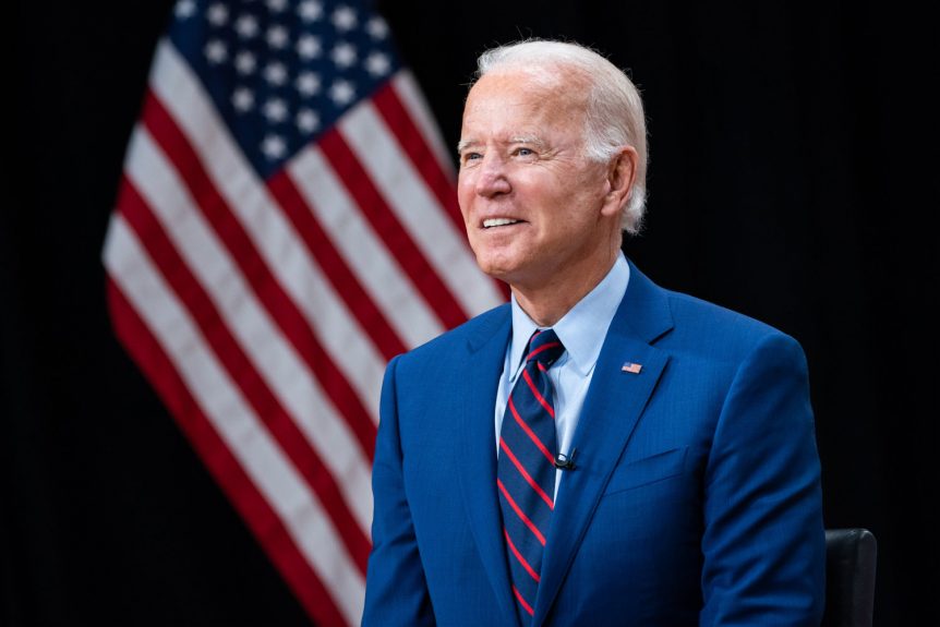 Joe Biden is Smiling