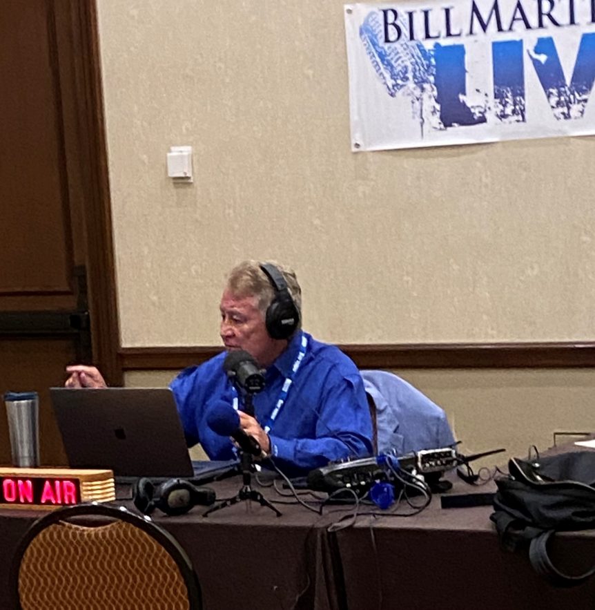 Radio broadcasting room