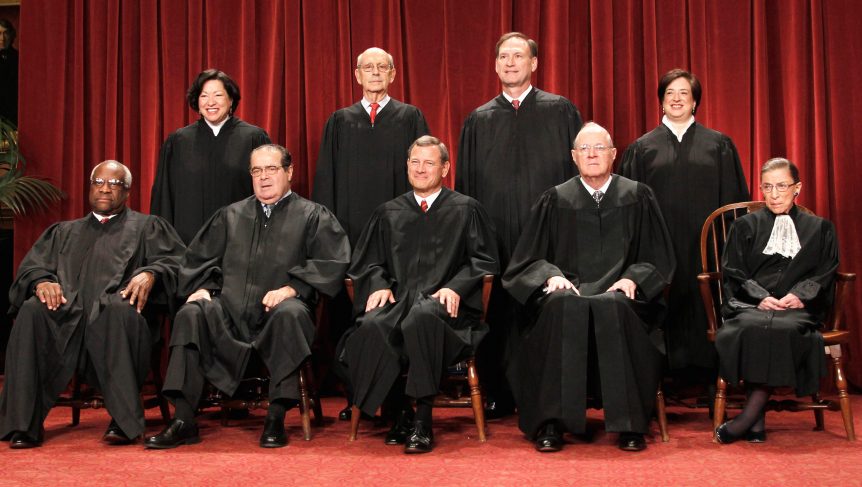 The judges of the Supreme Court of America