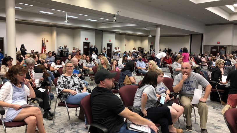 School board meeting