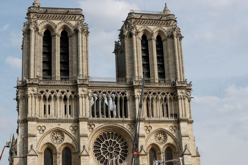 Notre-Dame de Paris is an iconic Gothic cathedral, symbolizing French heritage, art, and history.
