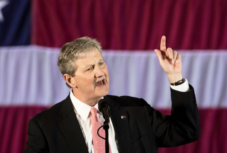 Senator John Kennedy: Louisiana lawmaker, known for his eloquence and conservative views, advocating for constitutional principles.