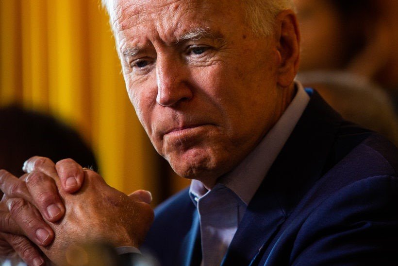Joe Biden in deep thought