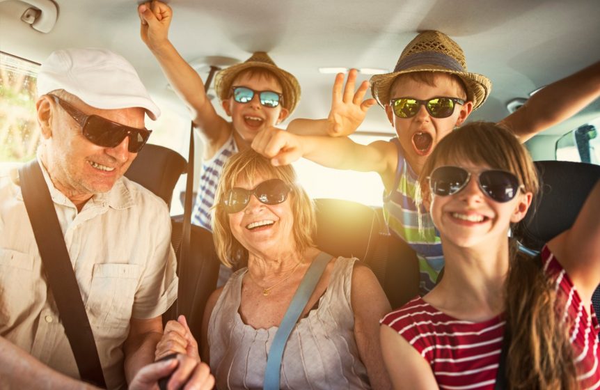 Families are enjoying their holidays
