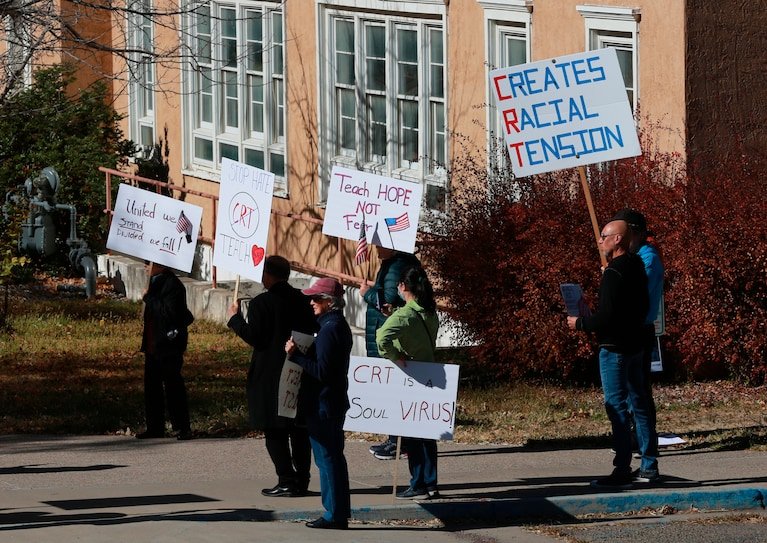 Teachers are protesting