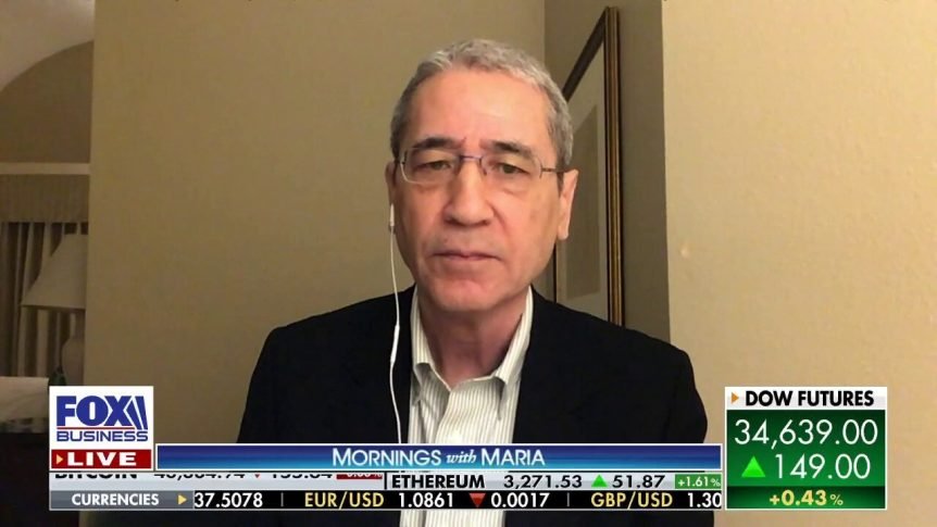 Gordon G. Chang is giving an interview