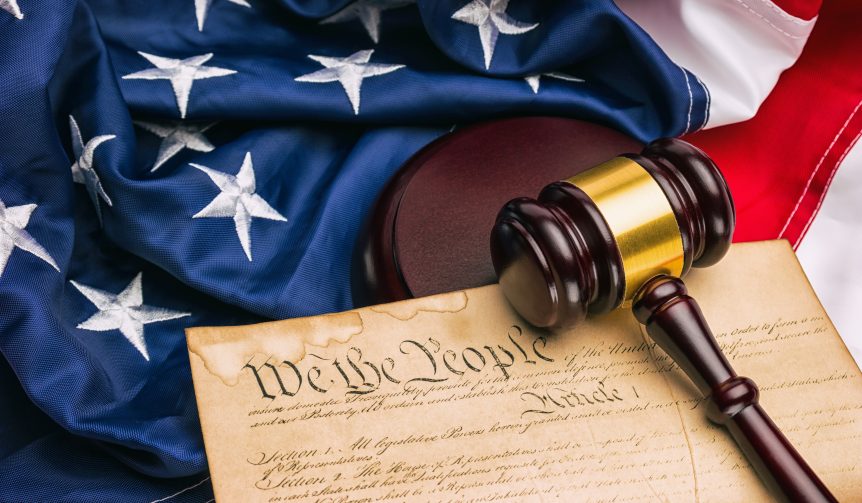 Judicial banner