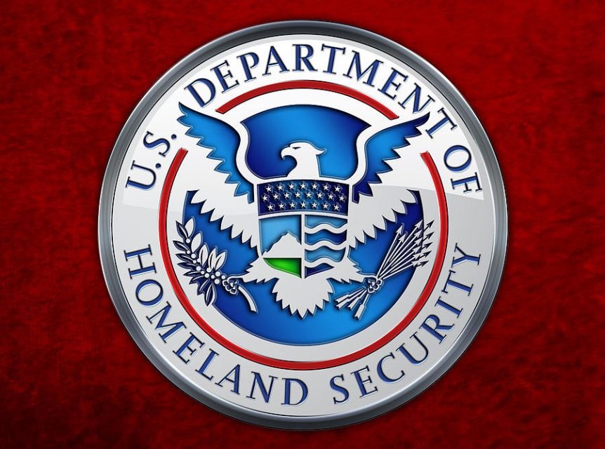 US department of homeland security emblem