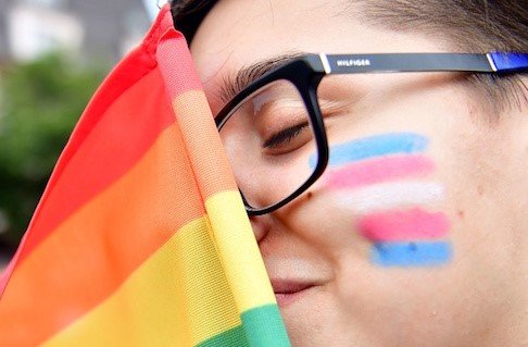 LGBTQ protest