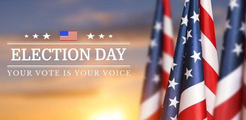 Election day banner